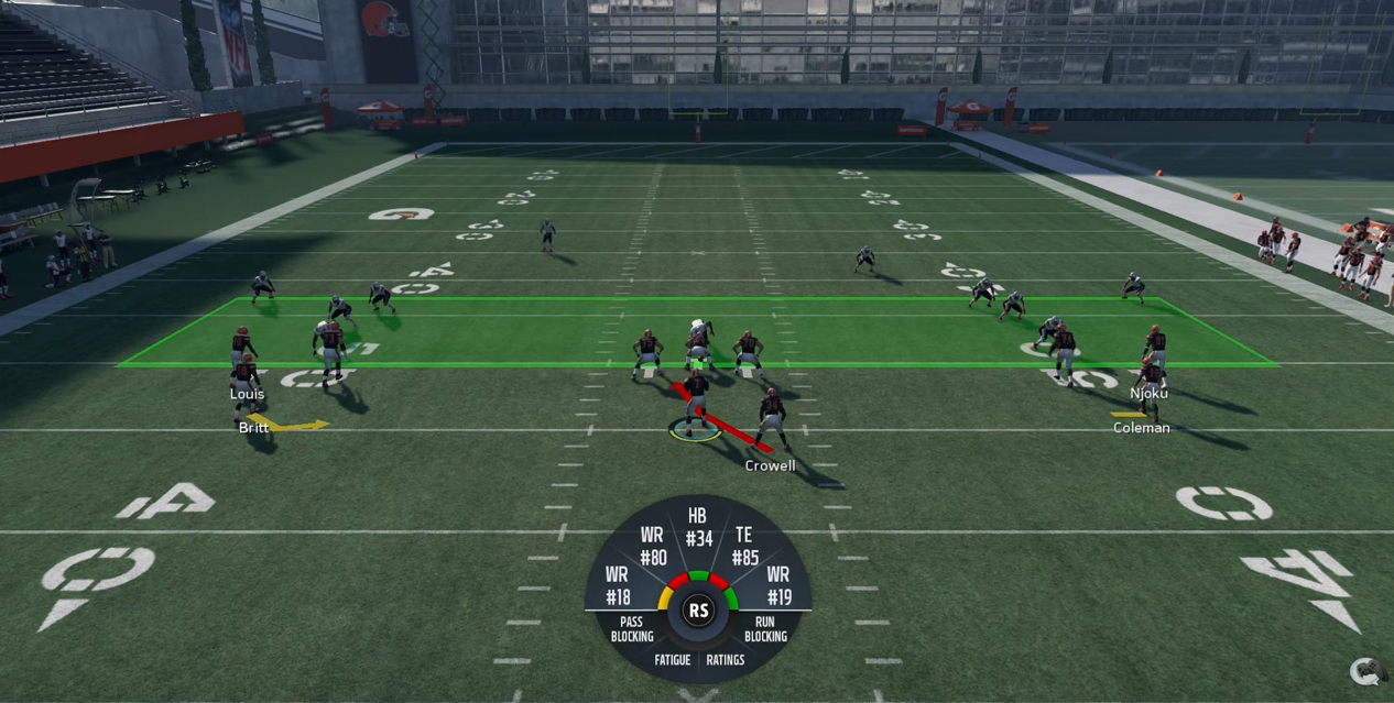 Madden Gun Monster formation