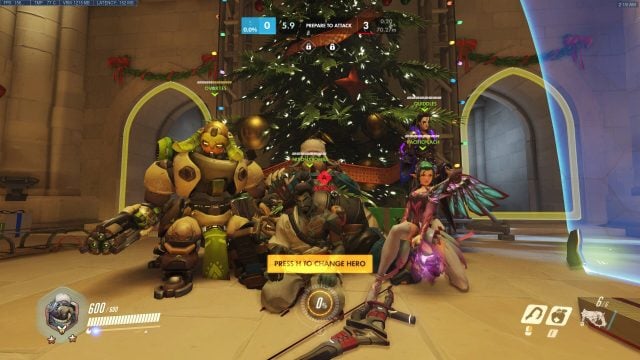 A festive celebration in Overwatch