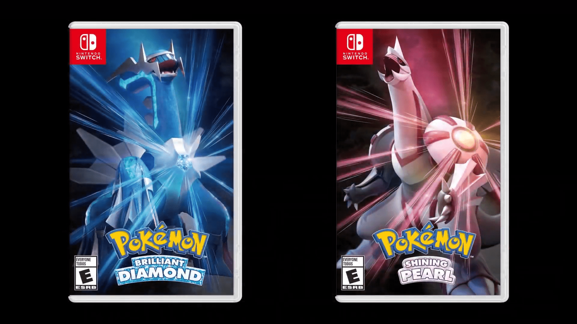 Pokemon Diamond and Pearl boxes