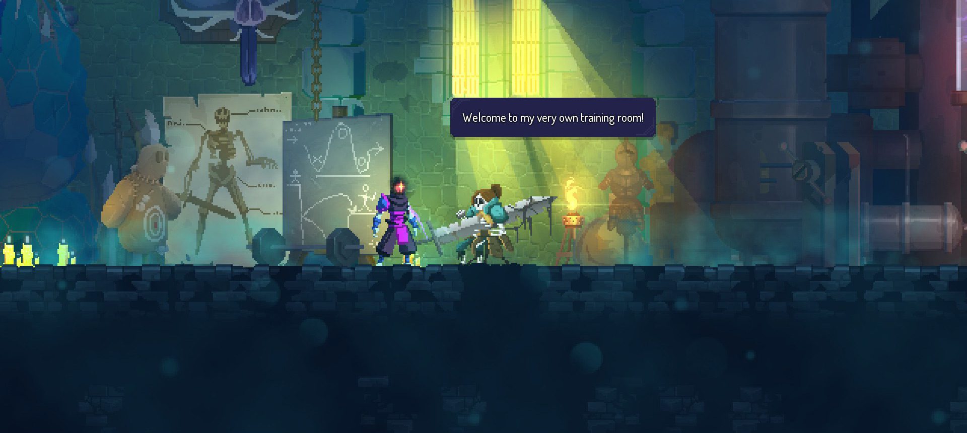 Dead Cells training room