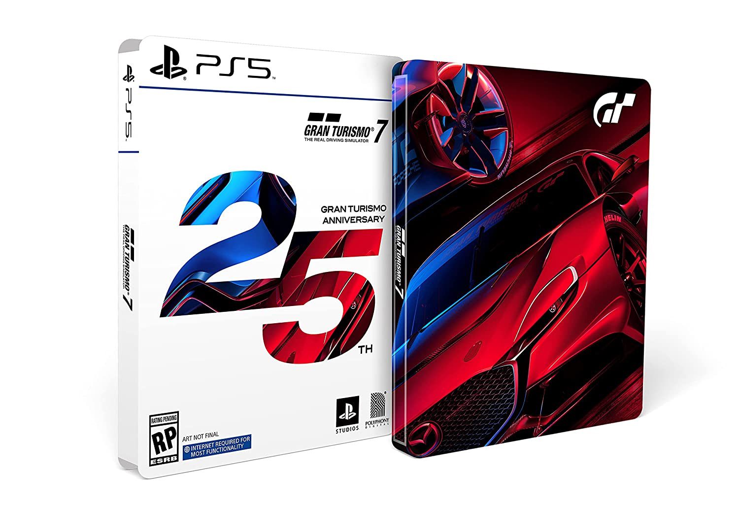 Gran Turismo 7 25th Anniversary SteelBook case