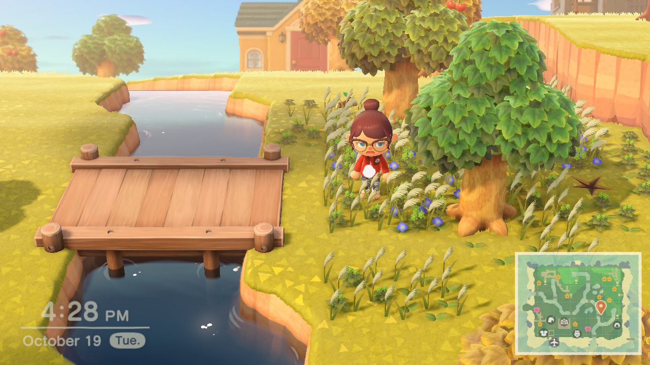 Animal Crossing messy island