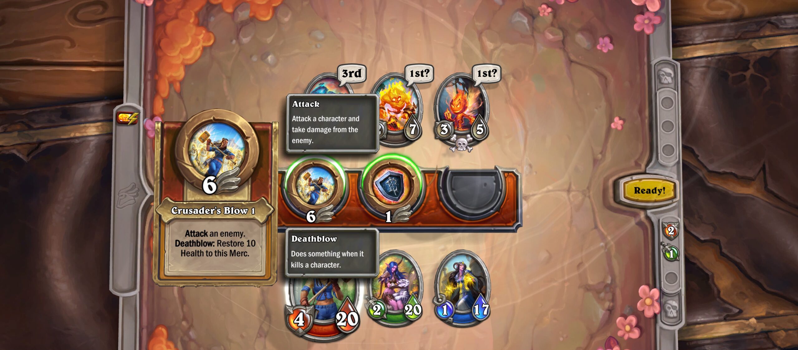 Hearthstone Mercenaries impressions