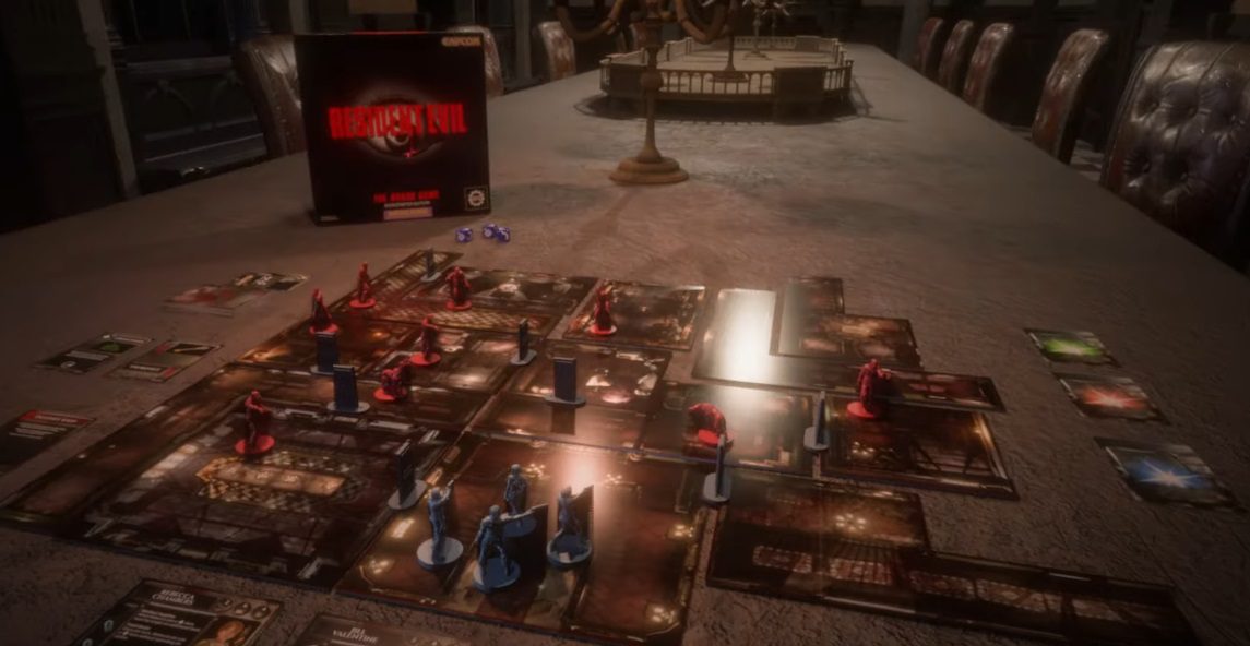 resident evil board game kickstarter teaser