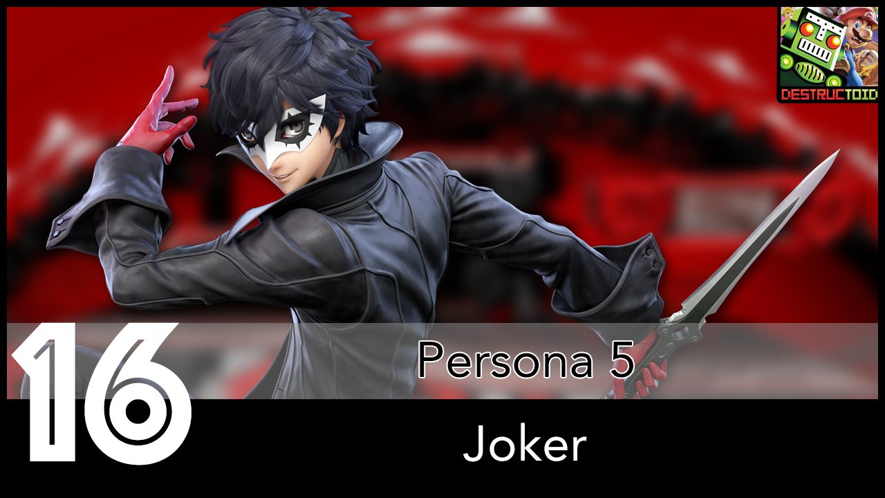 Smash Bros Ranked #16 Persona 5