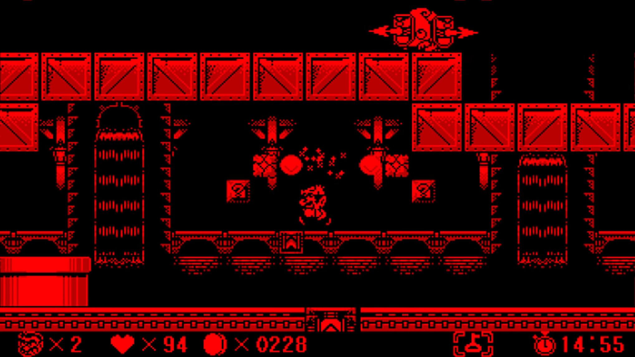 Virtual Boy Wario Land Background