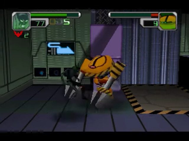 Batman Beyond: Return of the Joker Robot Fight 