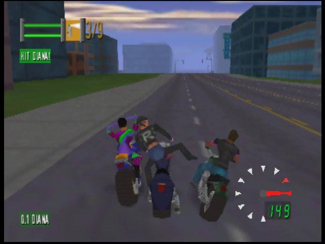 Road Rash 64 - Kick