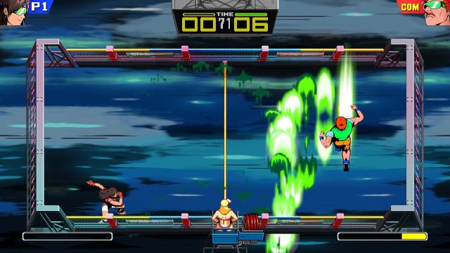 Windjammers 2 EX throw