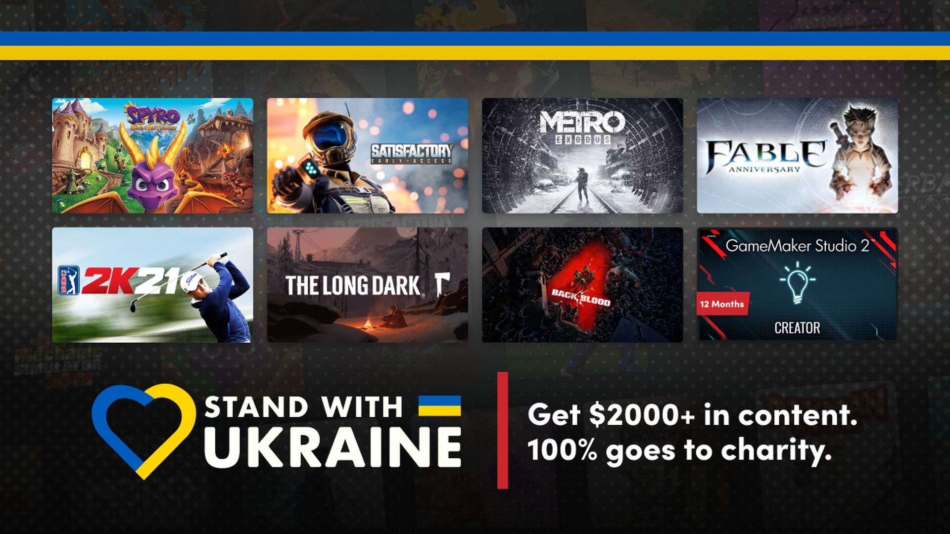 Humble Stand With Ukraine bundle