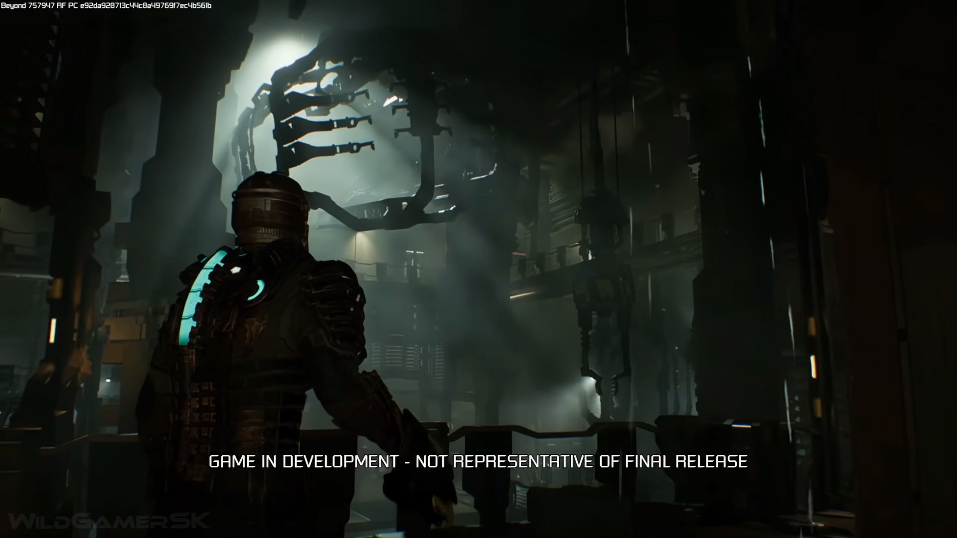 Dead Space remake art stream