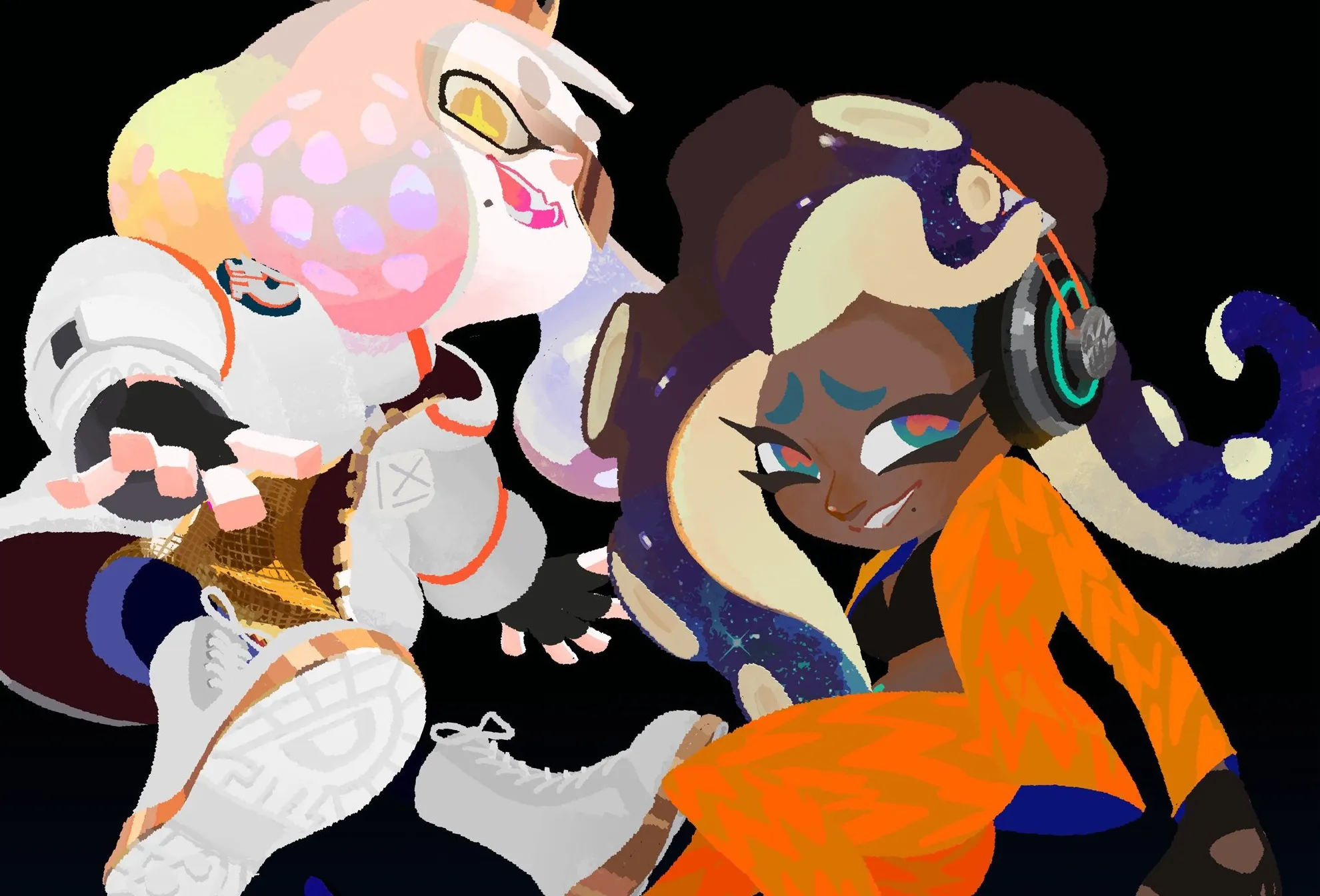 splatoon 3 pearl and marina off the hook