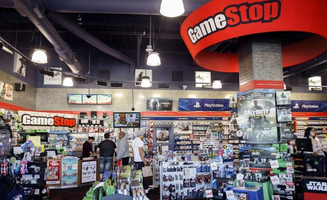 GameStop retro store