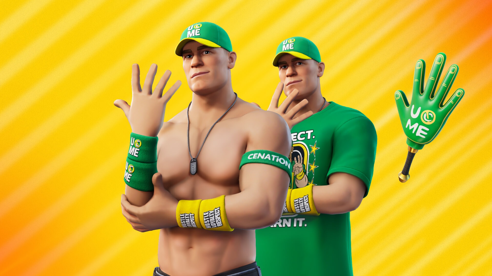 fortnite john cena wwe dlc crossover