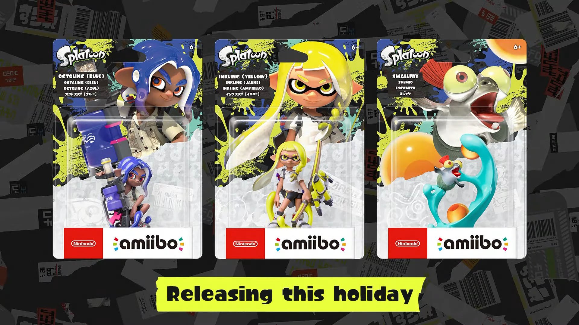 Splatoon 3 amiibo