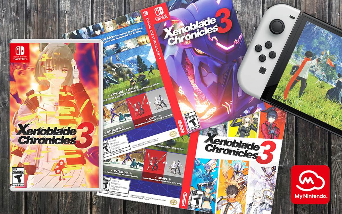 Xenoblade Chronicles 3 box art