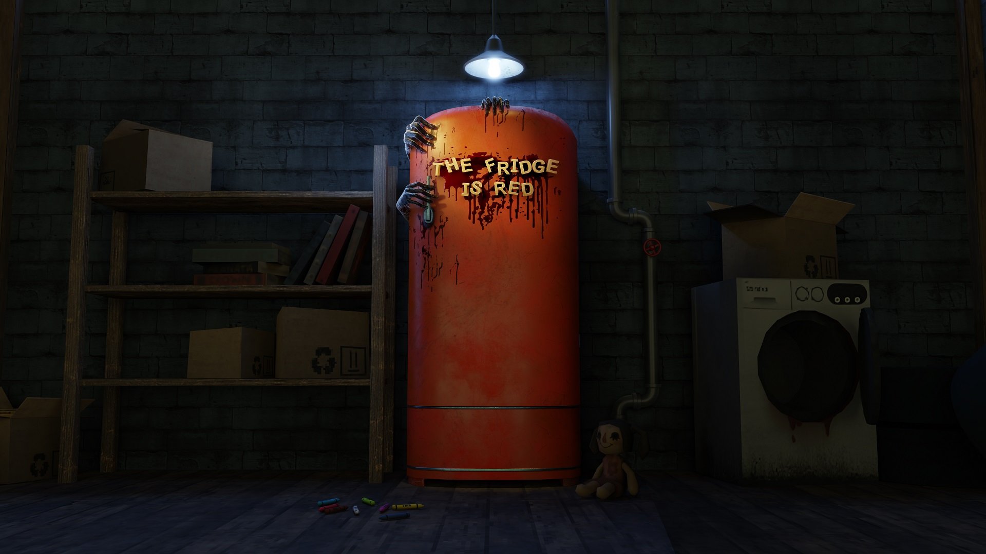 The Fridge is Red Header