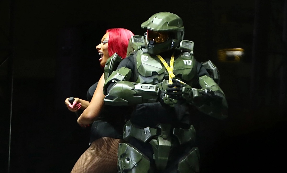 megan thee stallion master chief halo twitchcon