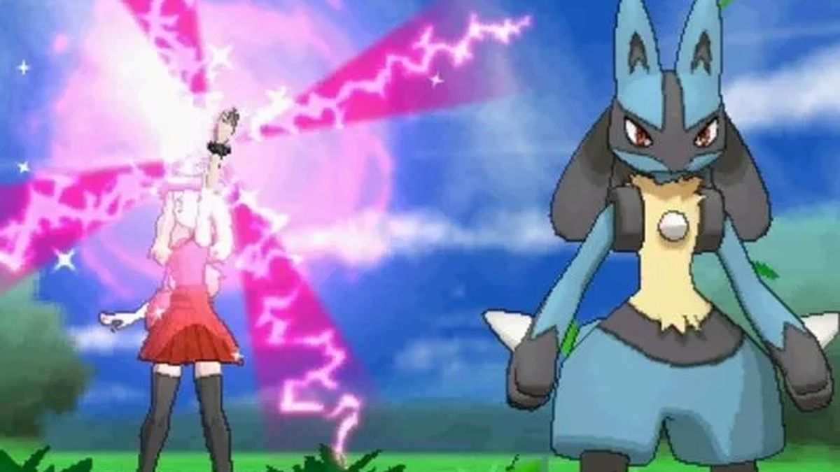 Pokemon X and Y mega evolve