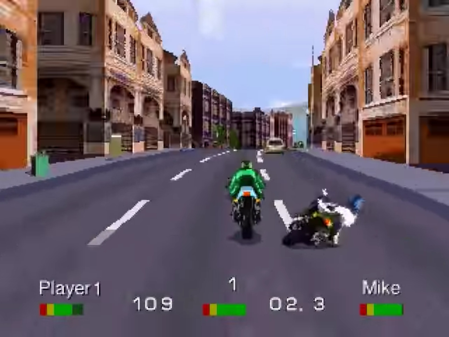 PS1 Road Rash