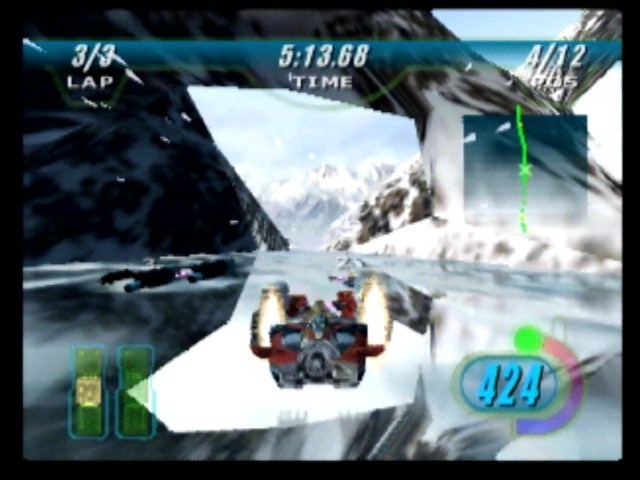 Star Wars: Episode 1: Racer ice lake.