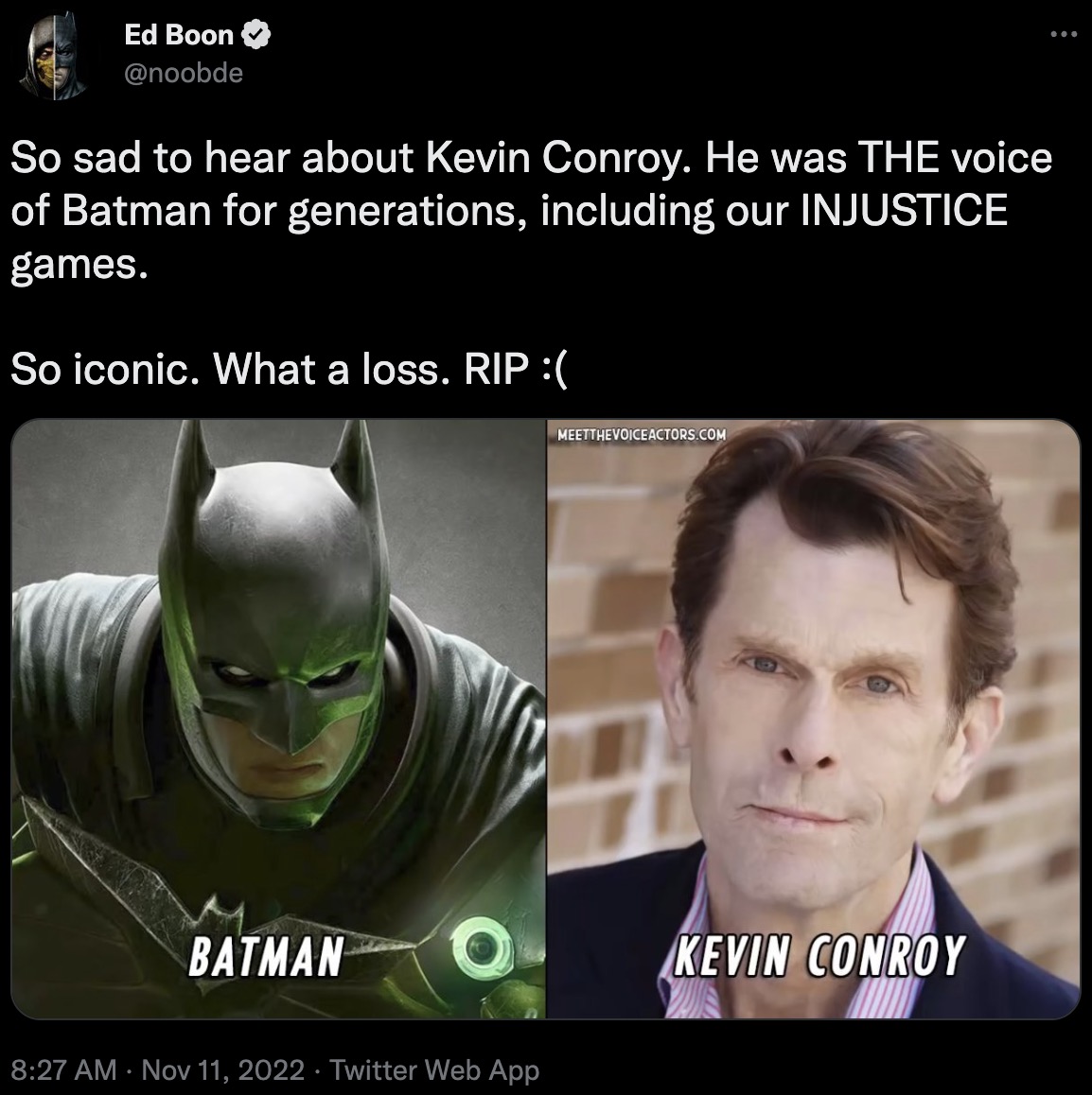 Kevin Conroy Ed Boon