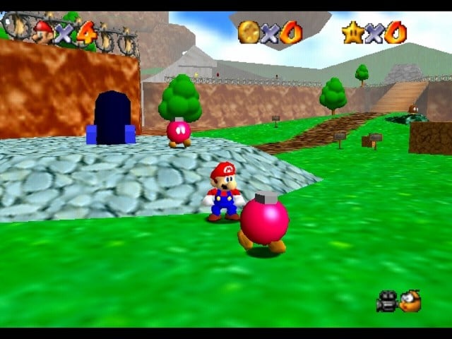 Super Mario 64 Bob-Omb Fields.