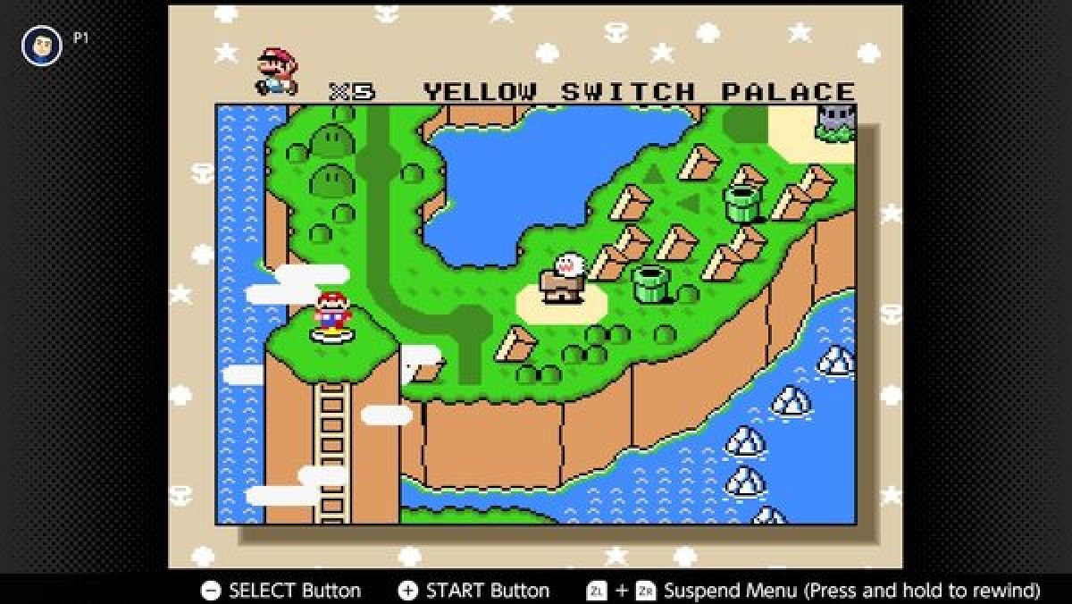 Super Mario World overworld