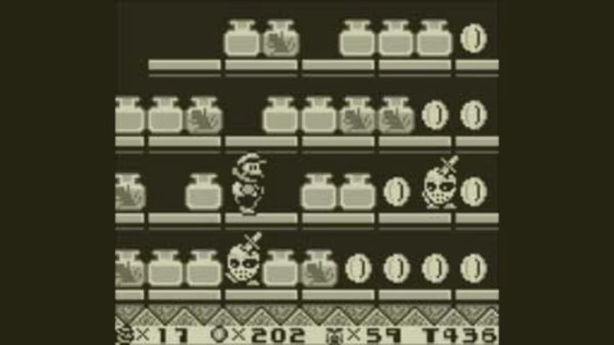 Super Mario Land 2: 6 Golden Coins gameplay