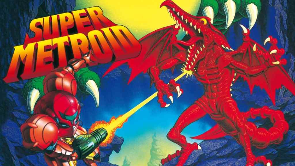 Key art from the video game Super Metroid