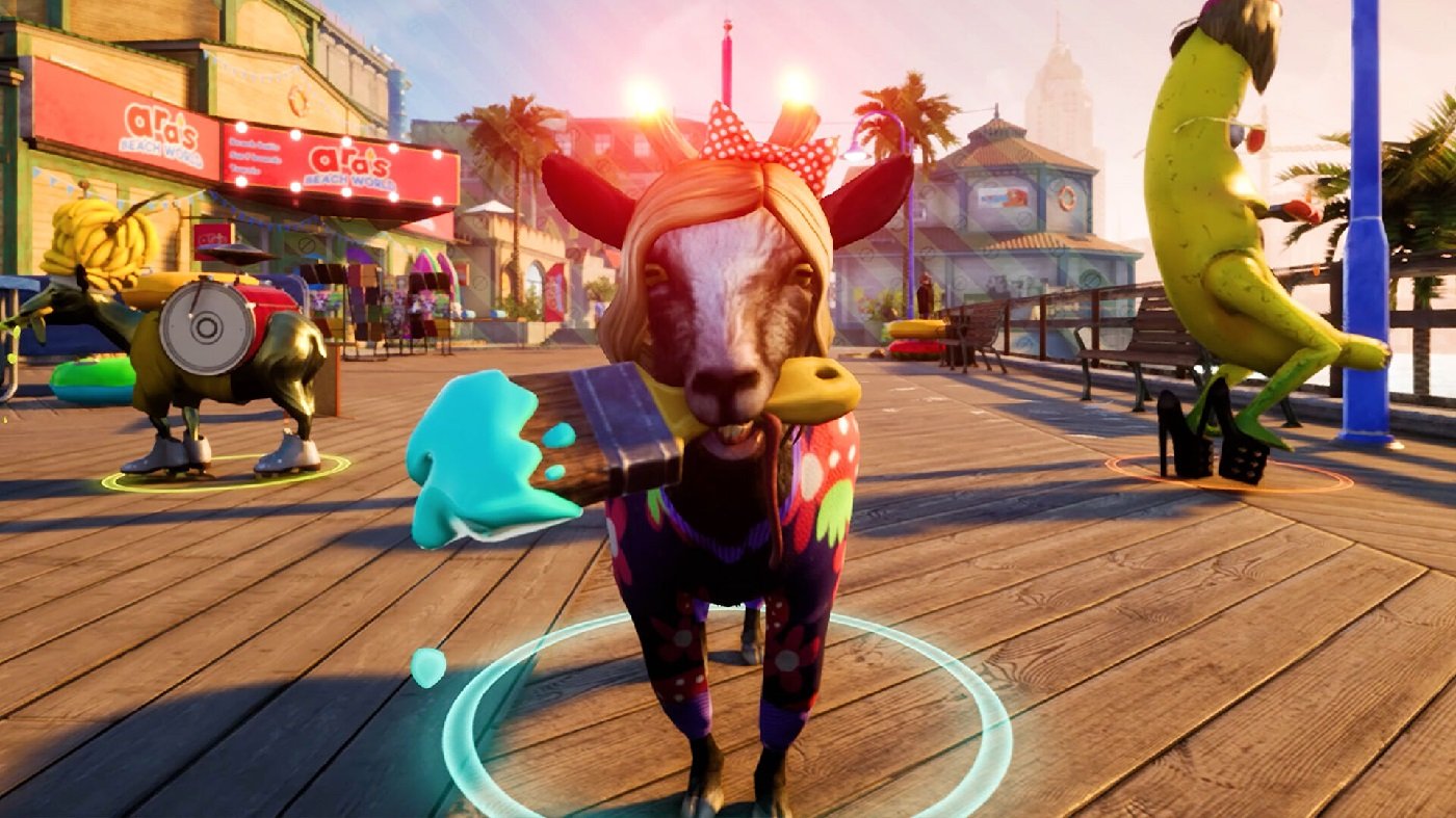 goat simulator 3 ad trailer rockstar gta vi banned