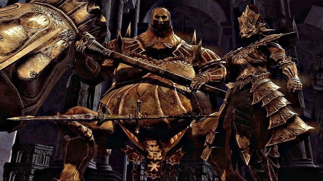 That's actually Ornstein and Smough from Dark Souls, but we just couldn't help ourselves.