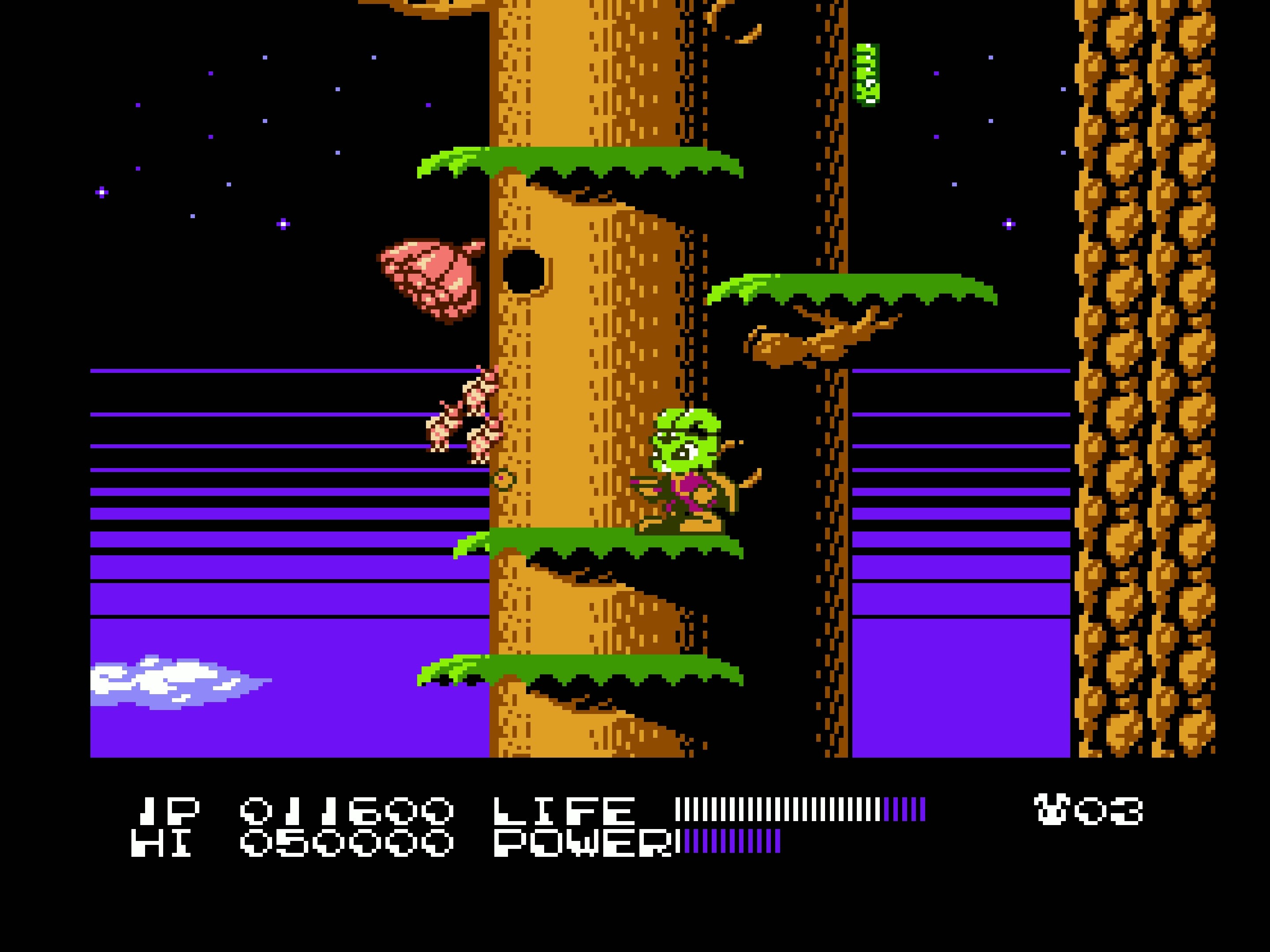 Bucky O'Hare Tree Climb