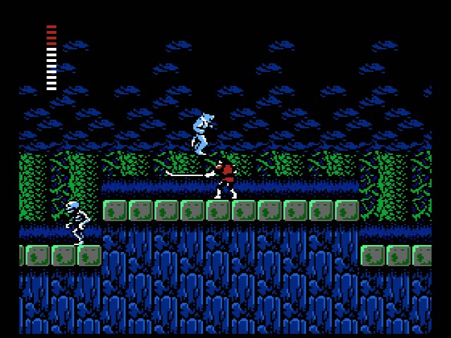 Castlevania 2 Simon's Quest First Area