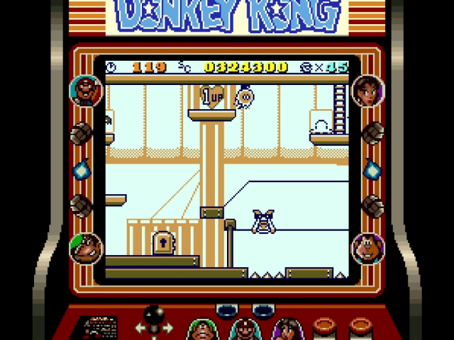 Donkey Kong He'll tire himself out