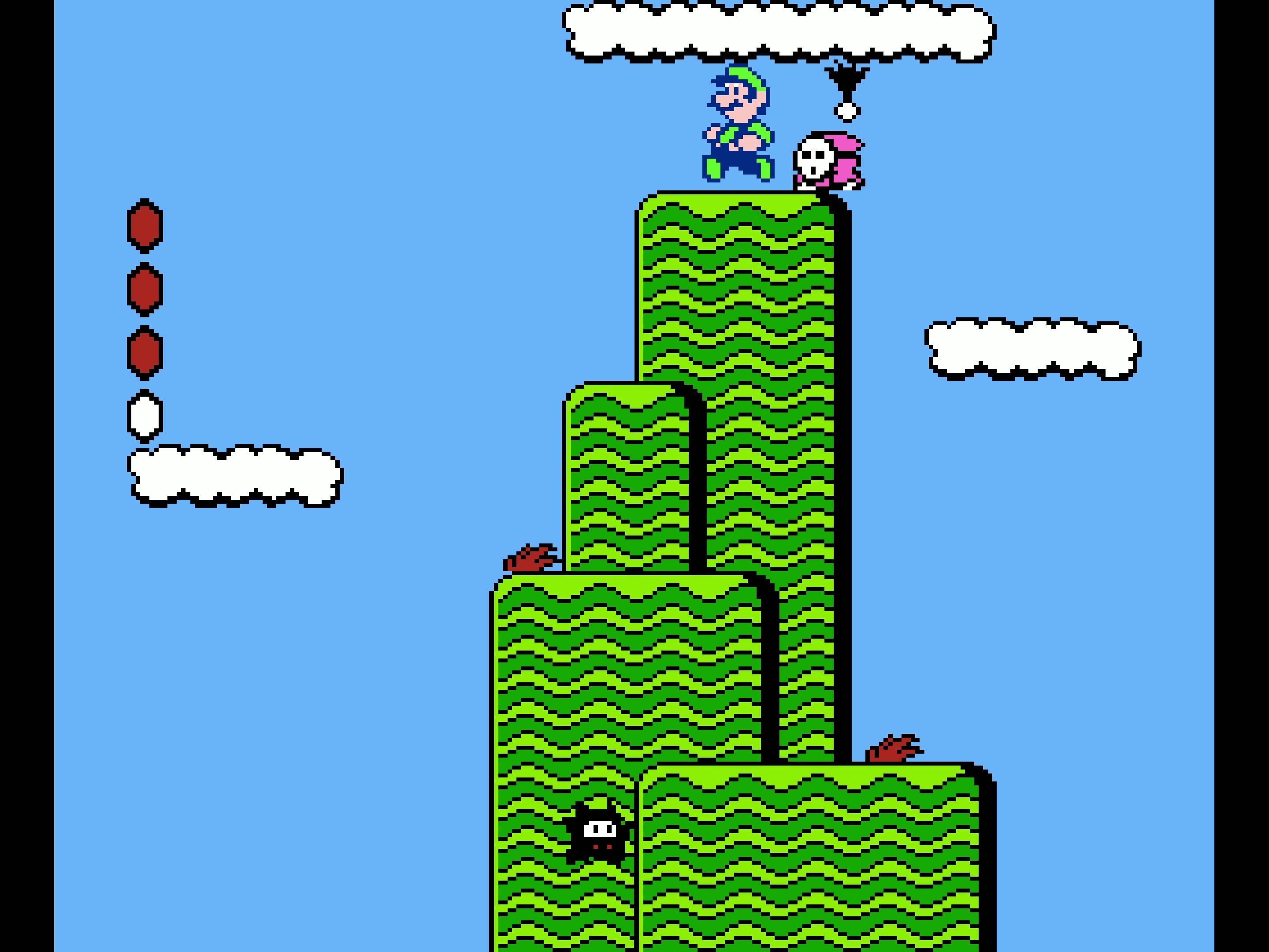 Super Mario Bros 2. Hilltop