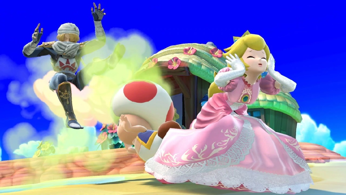 Super Smash Bros Peach