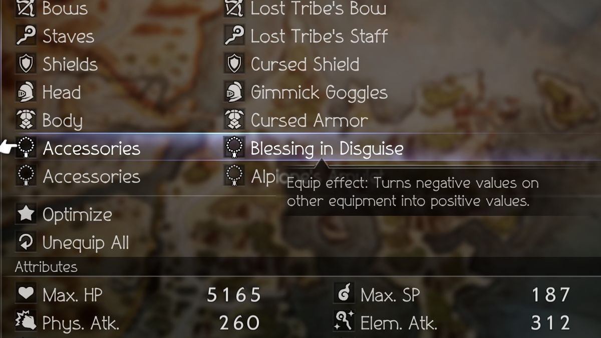 How to get the Blessing in Disguise in Octopath Traveler 2