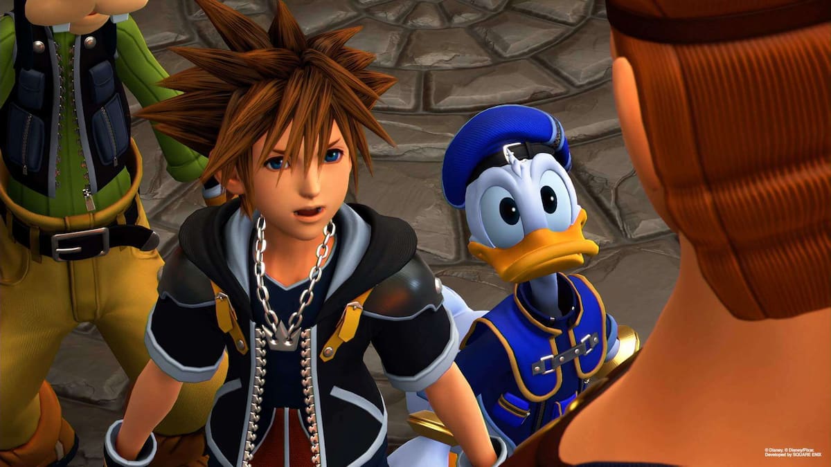 Donald Duck and Sora in KH3