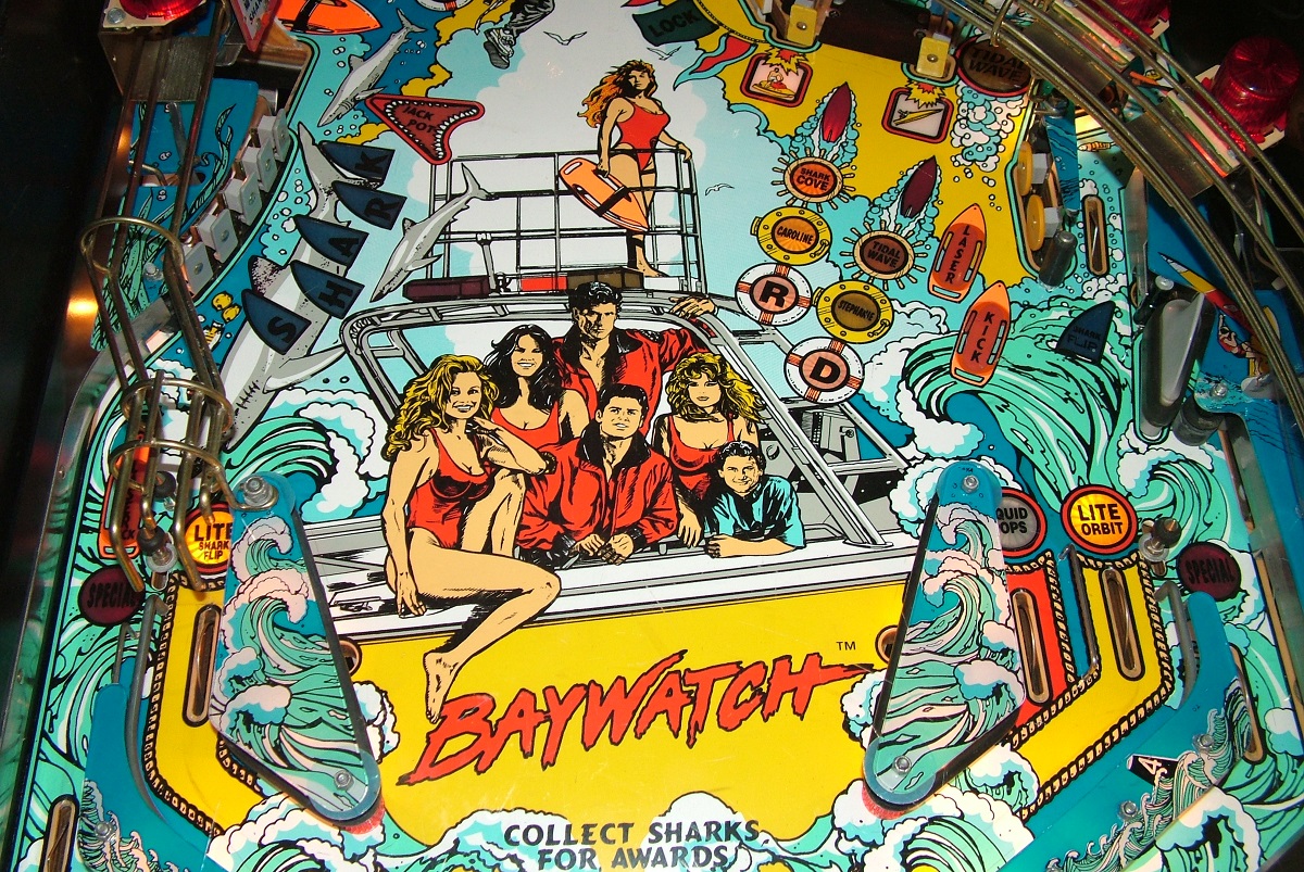 baywatch top 10 pinball machines lists