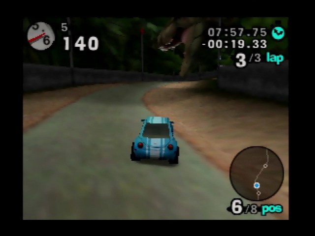 Beetle Adventure Racing T-Rex N64