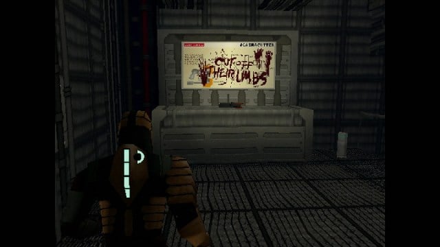 Dead Space Demake Message