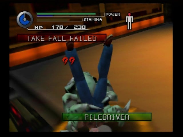 Hybrid Heaven N64 Piledriver