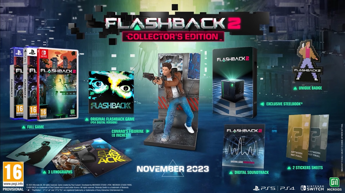 flashback 2 collector's edition microids