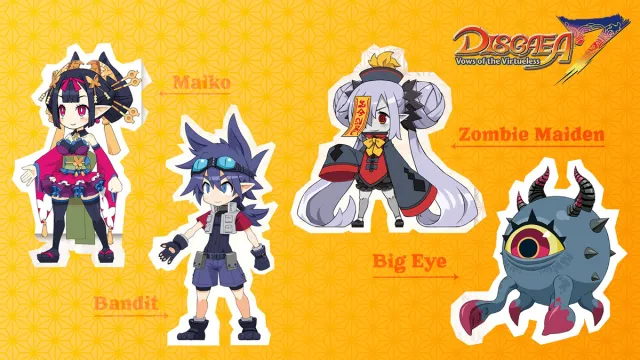 Disgaea 7 New Generic Characters