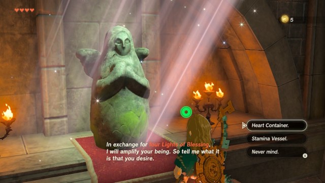 light of blessing statue