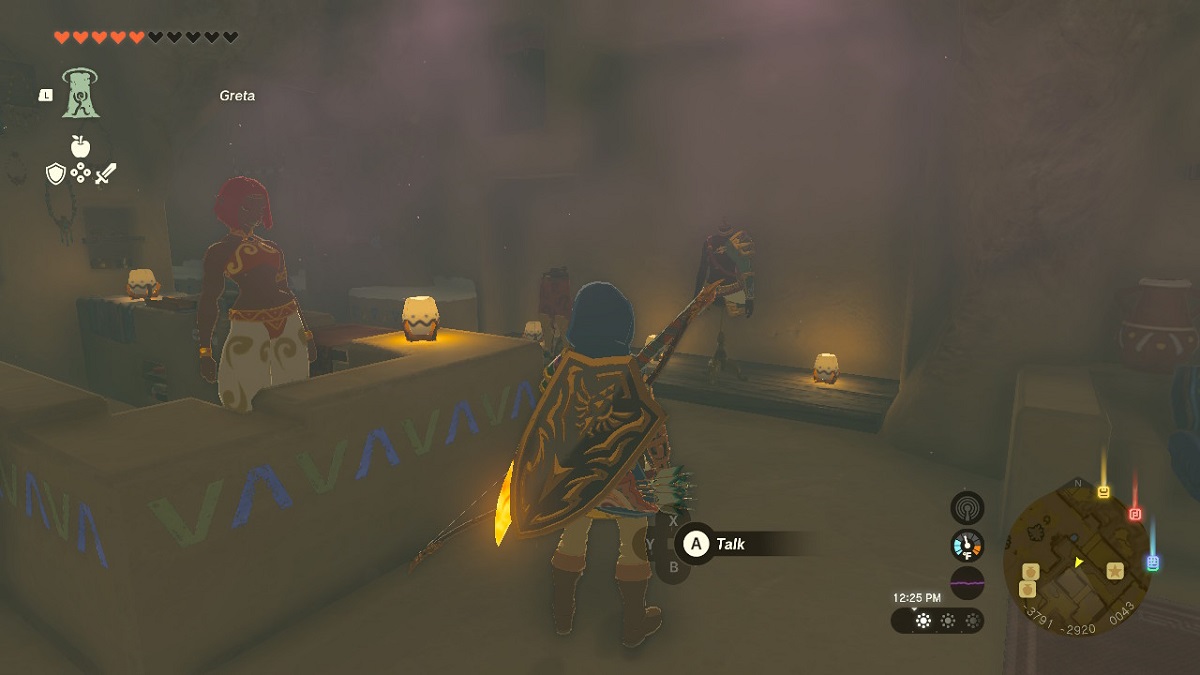 Gerudo Town secret shop Tears of the Kingdom