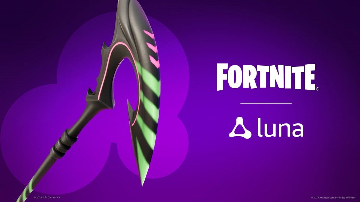 Fortnite Amazon Luna Pickaxe