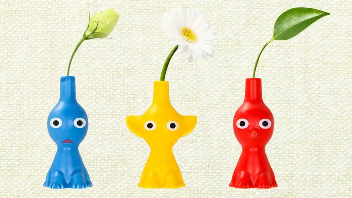 Pikmin flower vases, where to buy info