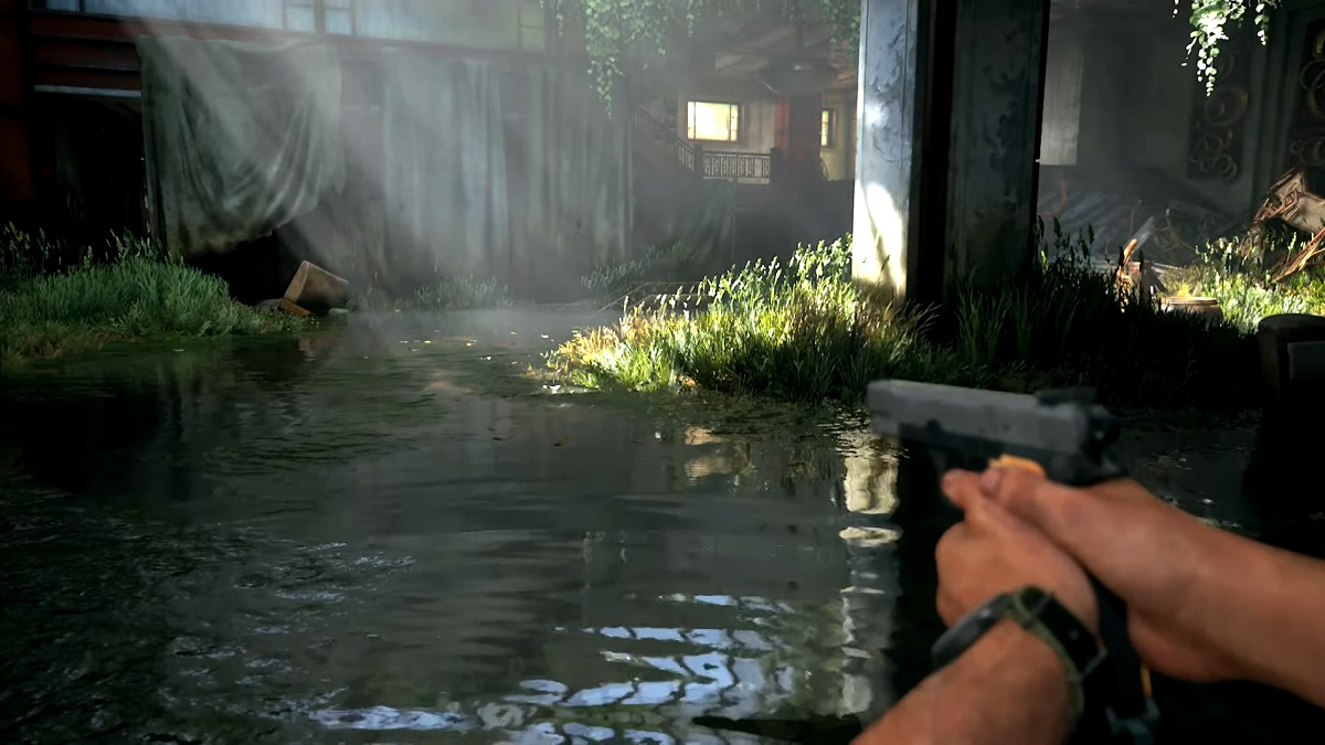 The Last of Us: first-person mode.